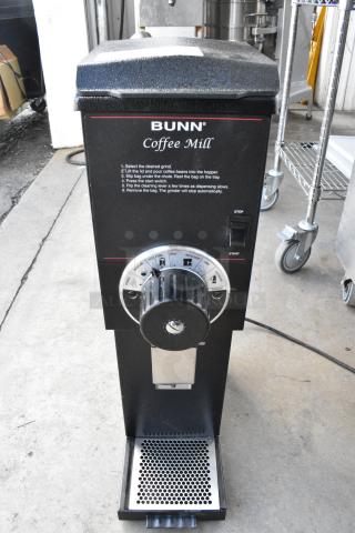 2024 Bunn G3 HD Metal Commercial Countertop Coffee Bean Grinder. 120 Volts, 1 Phase.