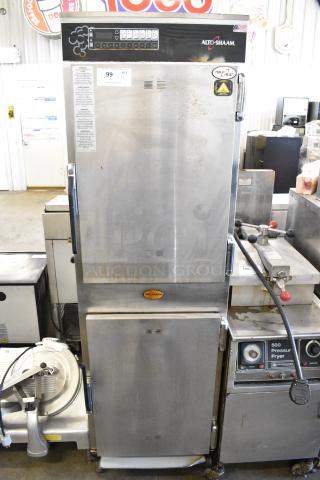 2017 Alto Shaam 1200-SK/III Stainless Steel Commercial Cook N Hold Oven on Commercial Casters. 208-240 Volts, 1 Phase.