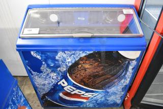 Merchandising Resources RPUC100 Metal Chest Bottle Stacker Cooler Merchandiser. 115 Volts, 1 Phase.