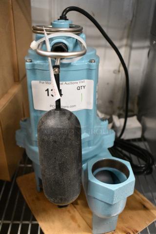 Little Giant 509411 9SC-CIA-SFS Automatic Submersible Sewage Pump. 115 Volts, 1 Phase.