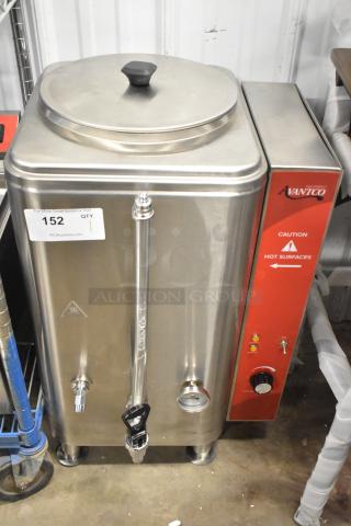 BRAND NEW SCRATCH AND DENT! 2024 Avantco 177HWD15D Stainless Steel 15 Gallon Bulk Hot Water Dispenser. 208/240 Volts, 1 Phase.