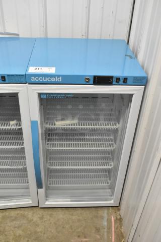 Accucold ARG3PV Metal Commercial Mini Cooler Merchandiser. 115 Volts, 1 Phase.