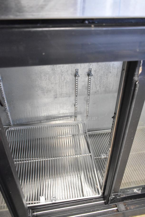 Beverage Air BB72HC-1-GS-B-27 Metal Commercial 3 Door Back Bar Cooler Merchandiser. 115 Volts, 1 Phase. Tested and Working! - Image 4 of 6