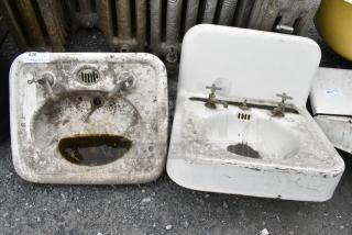 2 Single Bay Wall Mount Sink. 2 Times Your Bid!