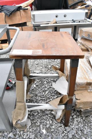 BRAND NEW SCRATCH AND DENT! Lancaster Table & Seating Wooden Bar Stool