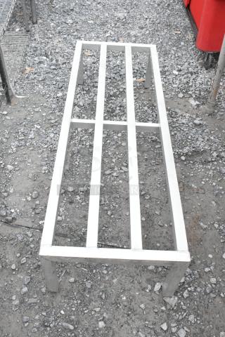 2 Metal Dunnage Racks. 2 Times Your Bid!