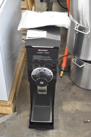 2024 Bunn G3 HD Metal Commercial Countertop Coffee Bean Grinder. 120 Volts, 1 Phase. - Item #1186383