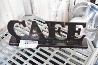 Cafe Sign