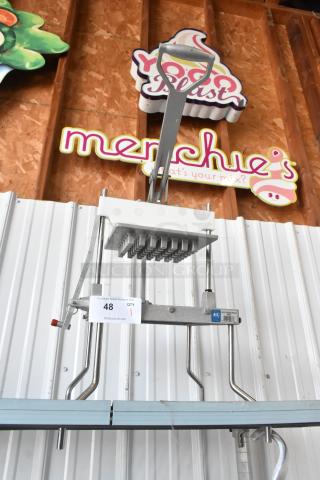 Redco 4400N Metal Countertop Lettuce King Lettuce Head Cutter.