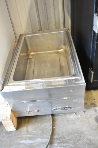 Star 130R Stainless Steel Commercial Countertop Food Warmer. 118 Volts, 1 Phase.