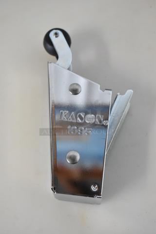 3 BRAND NEW SCRATCH AND DENT! Items Including Kason® 1095 Spring Action Door Closer Body (Bright Chrome, Concealed Mounting) 507095000013, Kason® 1802 LED Glass Globe for Walk-In Coolers and Freezers 507802000001. 3 Times Your Bid!