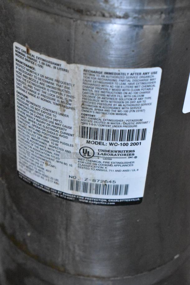 8 Fire Extinguishers Including Badger and Kidde. 8 Times Your Bid! Buyer Must Pick Up - We Will Not Ship This Item. - Image 3 of 19