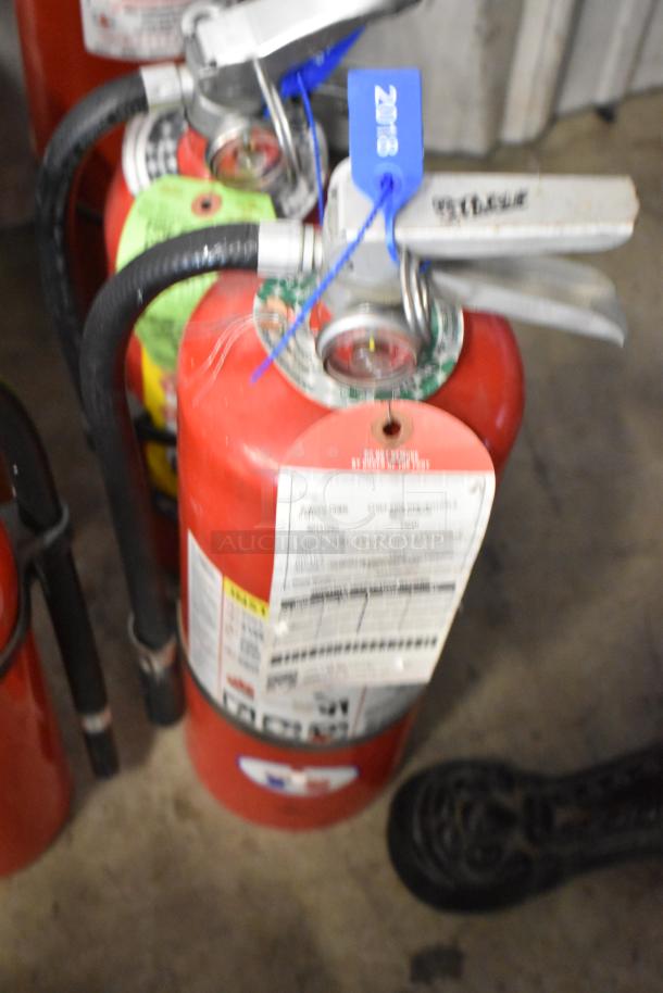 8 Fire Extinguishers Including Badger and Kidde. 8 Times Your Bid! Buyer Must Pick Up - We Will Not Ship This Item. - Image 6 of 19