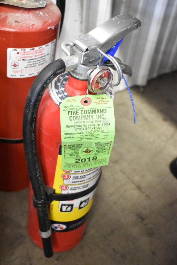 8 Fire Extinguishers Including Badger and Kidde. 8 Times Your Bid! Buyer Must Pick Up - We Will Not Ship This Item. - Image 14 of 19