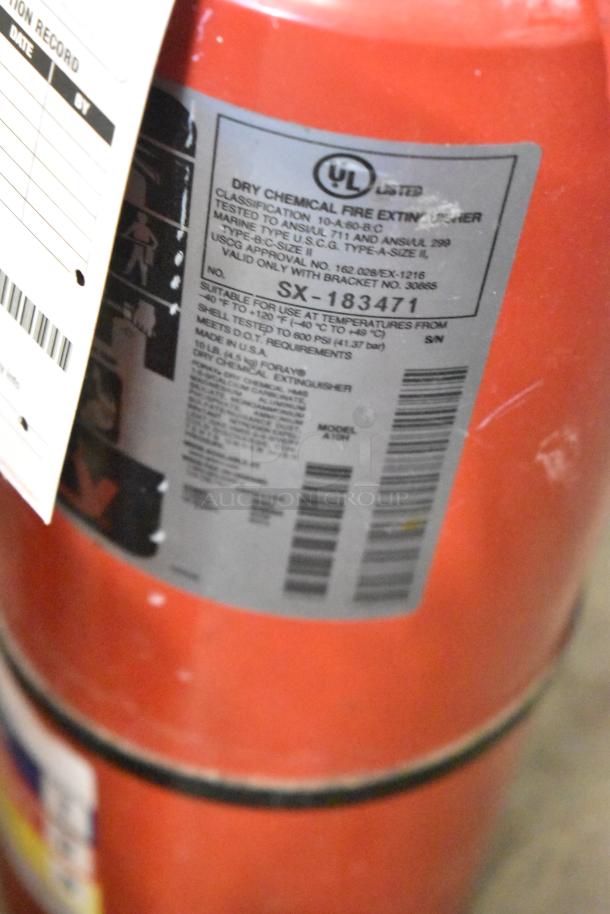 8 Fire Extinguishers Including Badger and Kidde. 8 Times Your Bid! Buyer Must Pick Up - We Will Not Ship This Item. - Image 17 of 19
