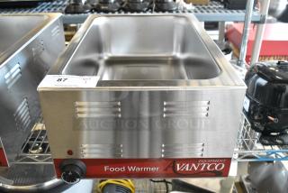 BRAND NEW SCRATCH AND DENT! 2024 Avantco 177W50 12" x 20" Full Size Electric Countertop Food Warmer . 120 Volts, 1 Phase.