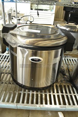 BRAND NEW SCRATCH AND DENT! 2024 Galaxy 177RWGB90 90 Cup Electric Rice Warmer. 120 Volts, 1 Phase.