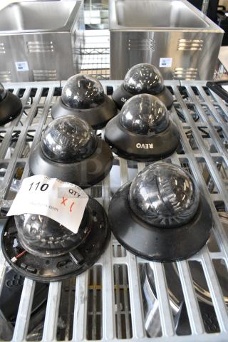 6 Revo RCDS30-3 Tinted Dome Camera. 6 Times Your Bid!