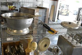 ALL ONE MONEY! Tier Lot of Various Items Including Metal Colander, Strainers and Skimmer