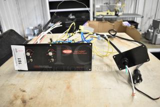 Hatco Glo-ray Merchandising Warmer Control Panel.