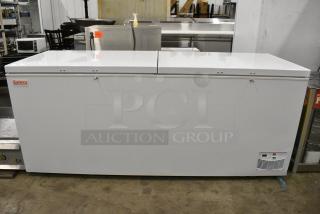 BRAND NEW SCRATCH AND DENT! Galaxy 177CF25HC Commercial Chest Freezer - 23.6 cu.ft. 115 Volts, 1 Phase.