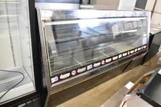 Marc Metal Commercial Floor Style Deli Display Case Merchandiser. 115 Volts, 1 Phase.