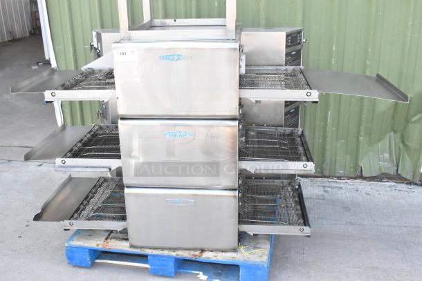 3 2017 Turbochef HhC2020 Stainless Steel Commercial Electric Powered Rapid Cook Conveyor Oven w/ Stand on Commercial Casters. 208/240 Volts, 3 Phase. 3 Times Your Bid! - Image 16 of 18