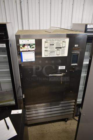 2019 Traulsen TBC13 Stainless Steel Commercial Single Door Reach In Blast Chiller w/ 3 Probes on Commercial Casters. 115/208-230 Volts.