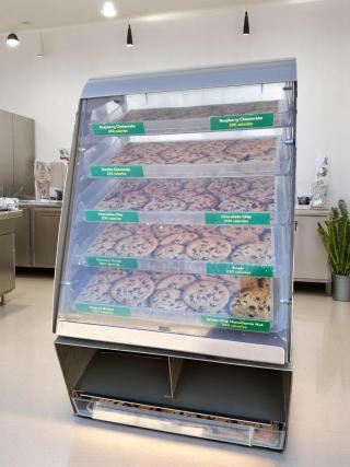 Excellent Condition Cookie Display Merchandiser – Nemco 6490-SUBA – 16.25" Wide – NSF – Made in USA