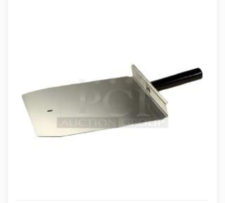 Excellent Condition Commercial Food Scrapers – Nemco 55855 – Heavy-Duty Stainless – NSF Certified – Qty 3