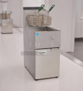Excellent Condition Gas Deep Fryer – Frymaster 1ESG35T – 70,000 BTU – Natural Gas – Fully Tested & Working!