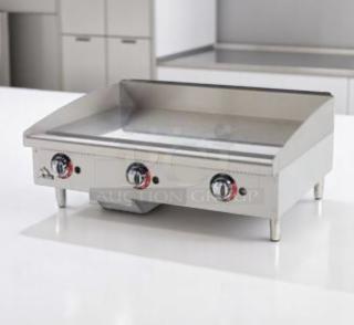 Excellent Condition Commercial Gas Griddle – Star Max 36" – Manual Controls – Fully Tested & Working!