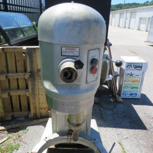 One Hobart 60 Quart Stand Mixer. Model# H600. 460 Volt. 3 Phase. Unable To Test. No Plug. - Image 3 of 4