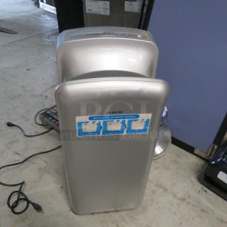 One AIKE Wall Mount Vertical Hand Dryer. Model# AK2005H. 110-130 Volt. $328.00.