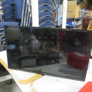 One Insignia Flatscreen Monitor.
