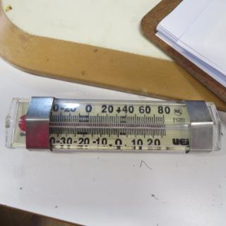 One Thermometer.