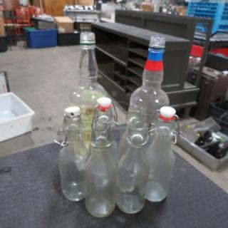 One Lot Of 8 Assorted Bottles.