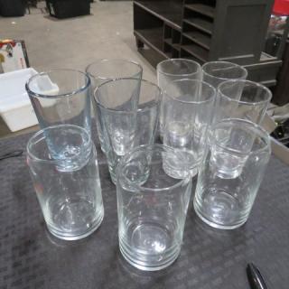 Assorted Bar Glasses. 10XBID