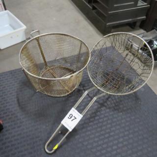 One Lot Of Strainers.