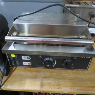 One Vevor Mini Waffle Maker. Model# HT-10. 120 Volt.