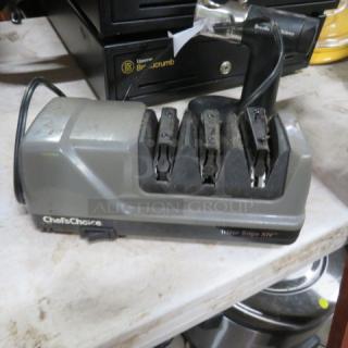 One Chefs Choice Knife Sharpener. 120 Volt. #15.