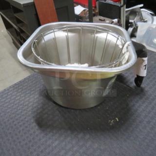 One SS Filter Basket.
