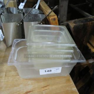 Assorted Size Food Storage Container. 5XBID