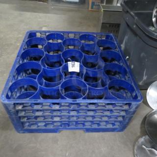 One Blue Dishwasher Rack.