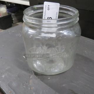 One 80oz Mason Jar.