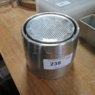 One Stainless Steel Holder