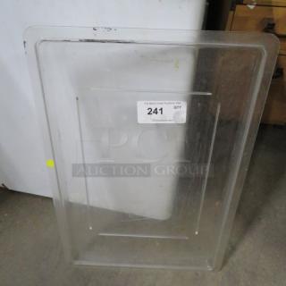 One 18X26 Food Storage Lid.