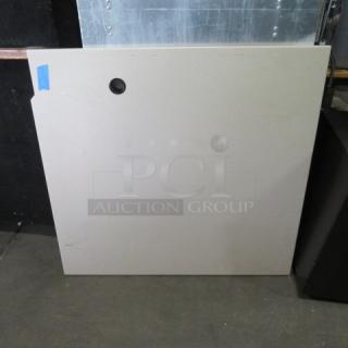 One 38X36 Beige Countertop.