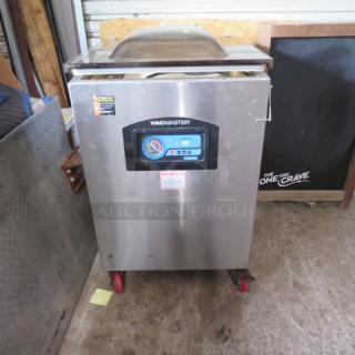 One Vacmaster VP540 On Casters. 120 Volt. 24X25X39. $2119.00