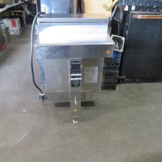 One Fetco Dual Coffee Brewer. 120/208+240 Volt. 1 or 3 Phase. Model# CBS-2052e. 22X17X37.5